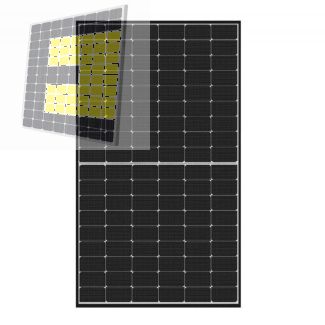Panou fotovoltaic mono-facial, N-type, Trina, black frame, 455W