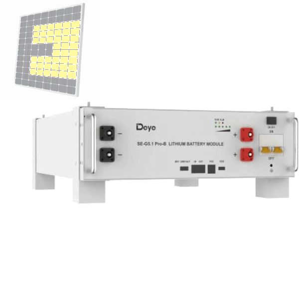 Acumulator DEYE SE-G5.1PRO-B, 5.12 kWh Low-Voltage